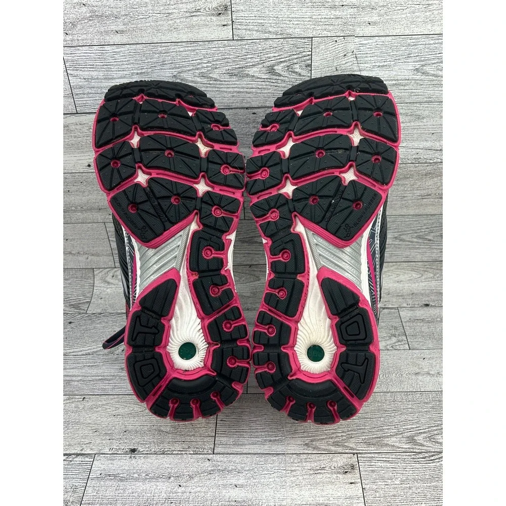 Brooks Glycerin 10 Women's Running Shoes Gray Pink Size 8B‎